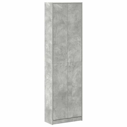 Guardaroba Grigio cemento 55 x 25 x 189 cm Legno multistrato