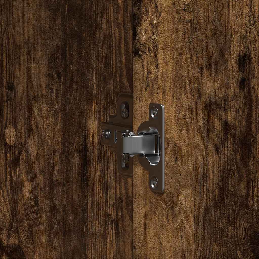 Guardaroba Rovere fumé 55 x 25 x 189 cm Legno multistrato