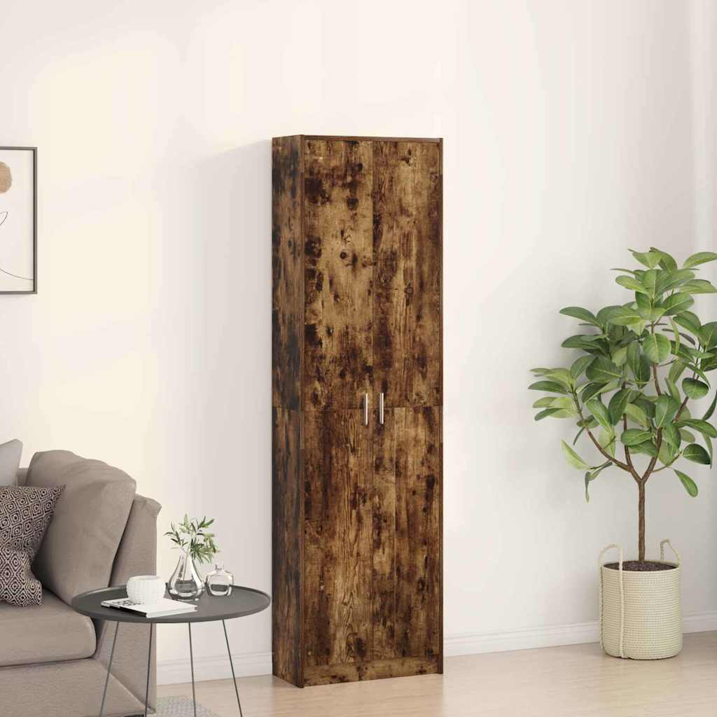 Guardaroba Rovere fumé 55 x 25 x 189 cm Legno multistrato