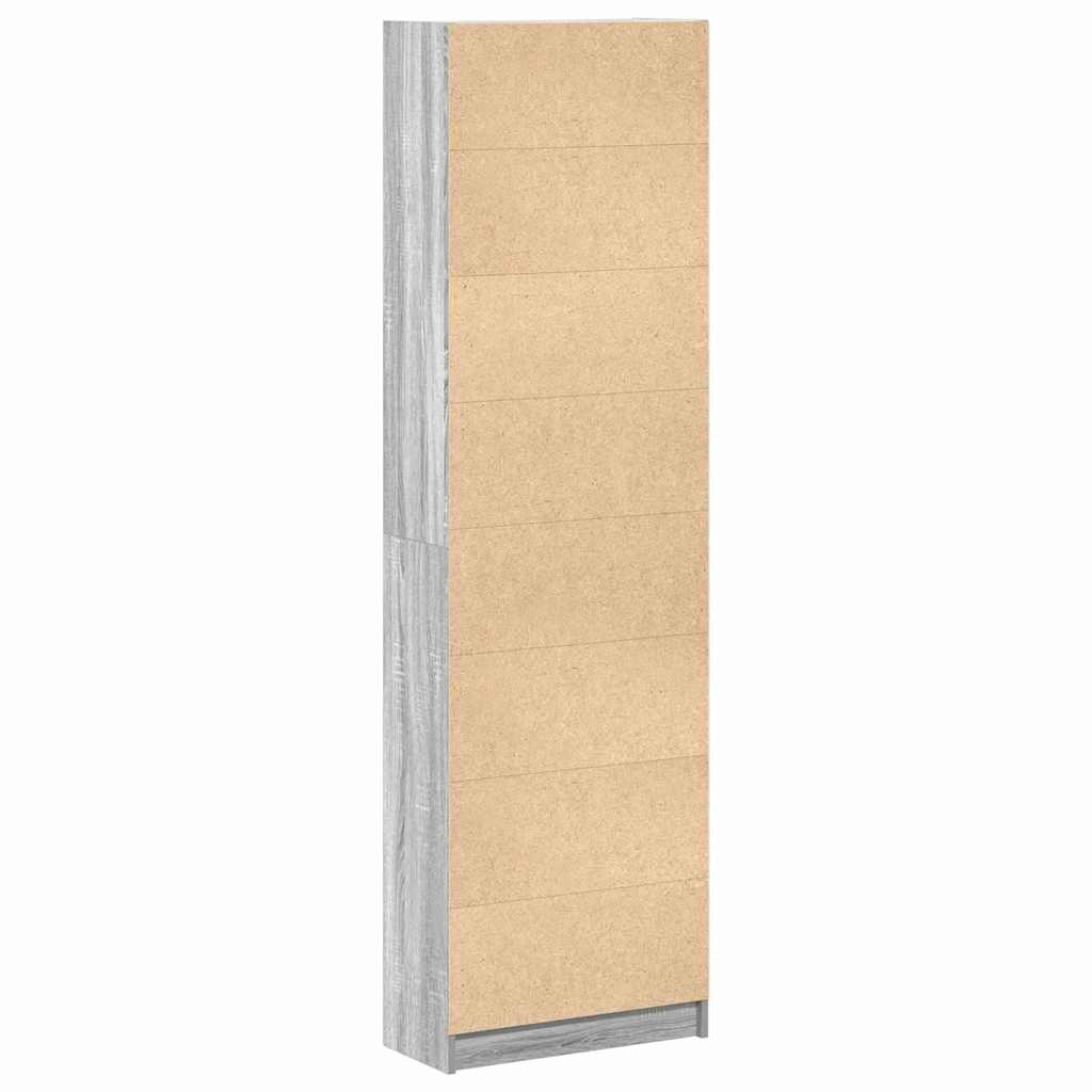 Guardaroba Grigio sonoma 55 x 25 x 189 cm Legno multistrato - homemem39