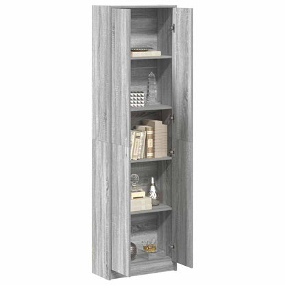 Guardaroba Grigio sonoma 55 x 25 x 189 cm Legno multistrato - homemem39