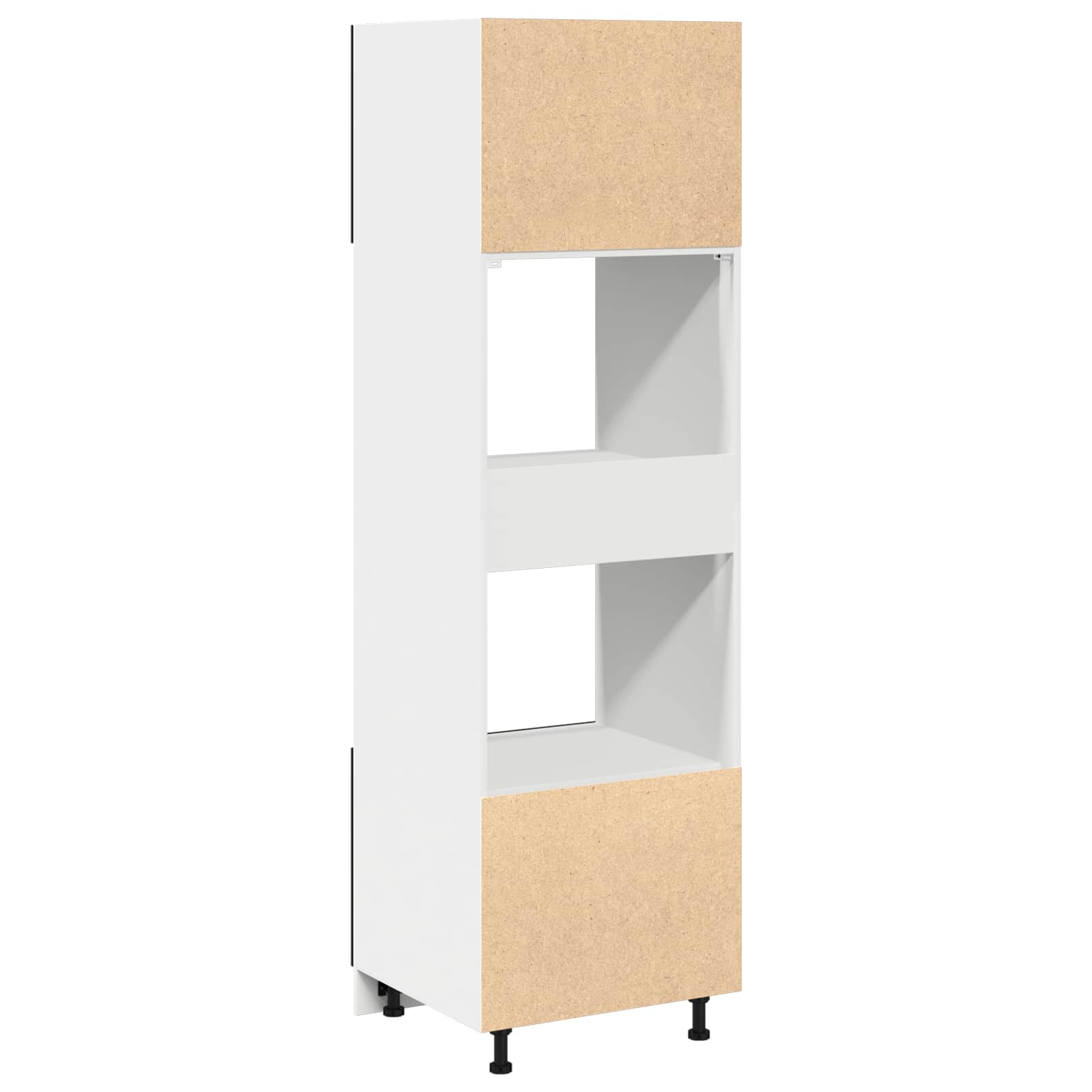Armadio pensile Rovere Nero 60 x 57 x 207 cm Legno multistrato | homemem39