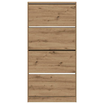 Mobile per scarpe Rovere artigianale 80 x 21 x 163,5 cm