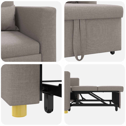 Divano letto estraibile singolo Talpa 90 x 165 x 87 cm Tessuto | homemem39