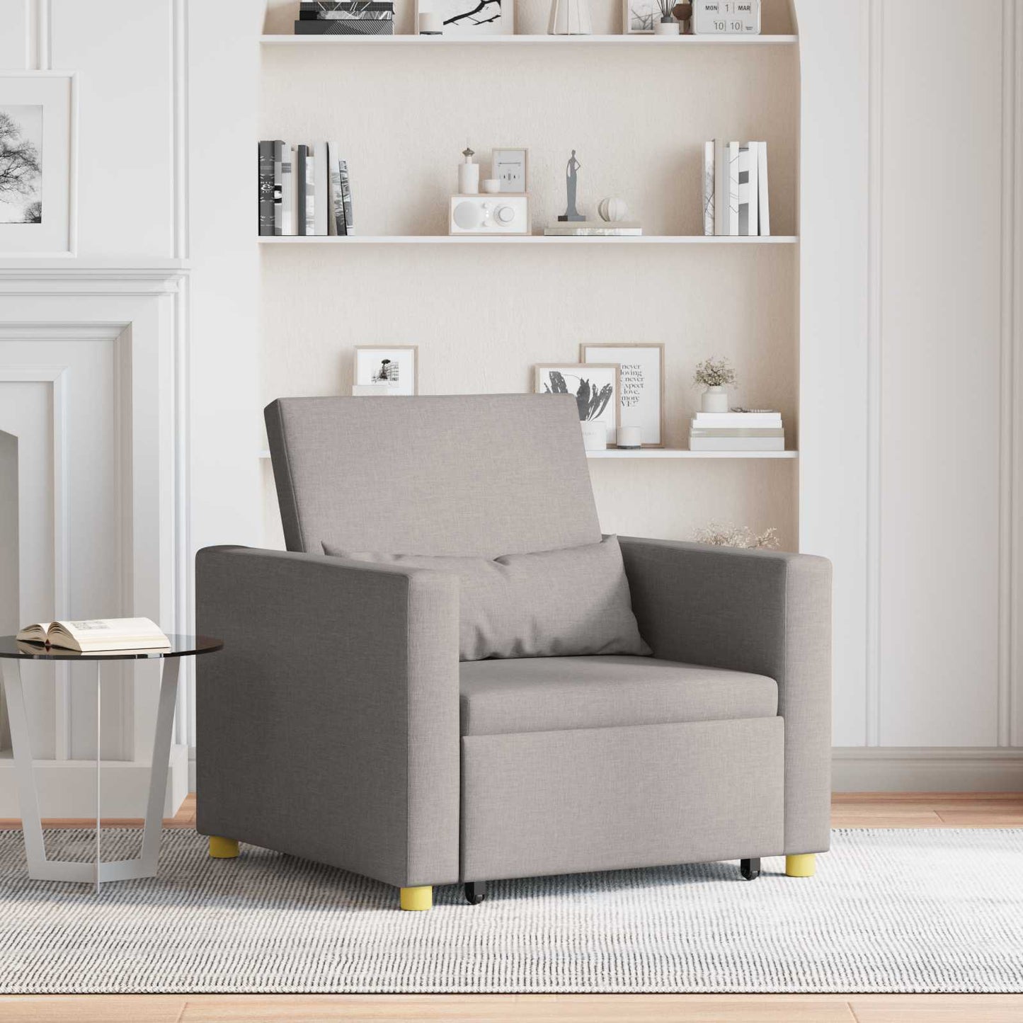Divano letto estraibile singolo Talpa 90 x 165 x 87 cm Tessuto | homemem39