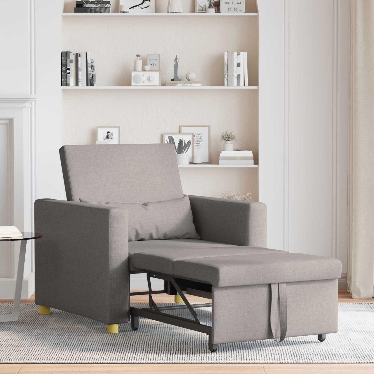 Divano letto estraibile singolo Talpa 90 x 165 x 87 cm Tessuto | homemem39
