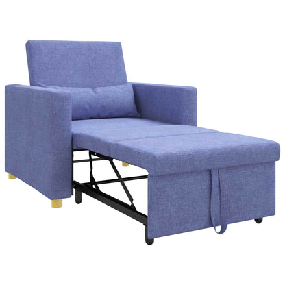Divano letto estraibile singolo Blu Jeans 90 x 165 x 87 cm | homemem39