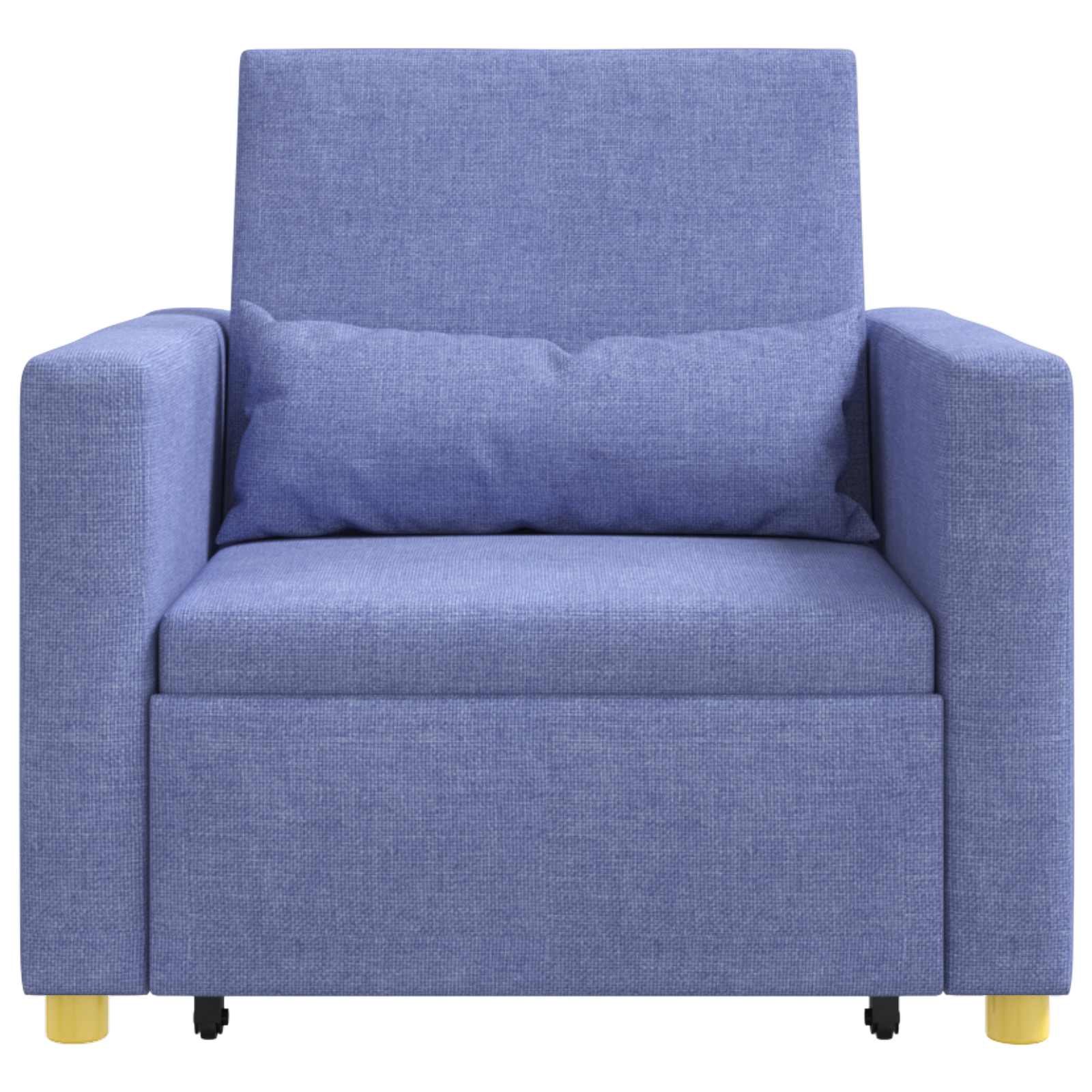 Divano letto estraibile singolo Blu Jeans 90 x 165 x 87 cm | homemem39