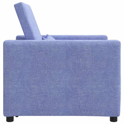 Divano letto estraibile singolo Blu Jeans 90 x 165 x 87 cm