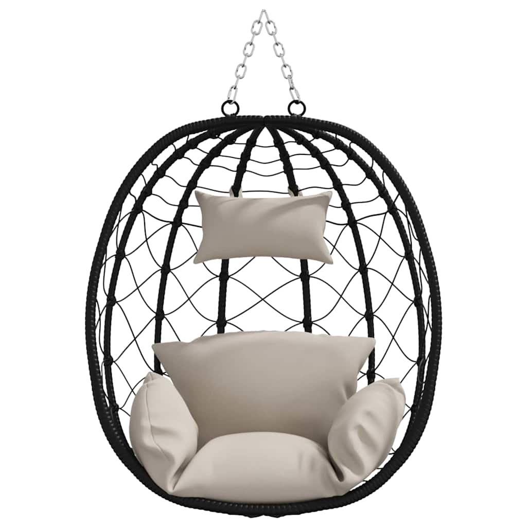 Sedia uovo sospesa Talpa 91,5 x 54,5 x 107 cm polyrattan | homemem39