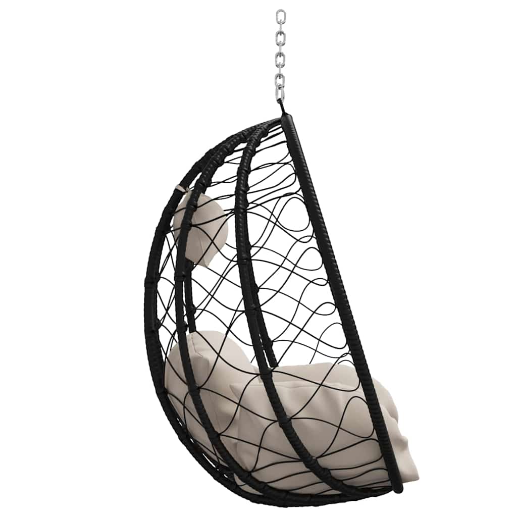 Sedia uovo sospesa Talpa 91,5 x 54,5 x 107 cm polyrattan | homemem39