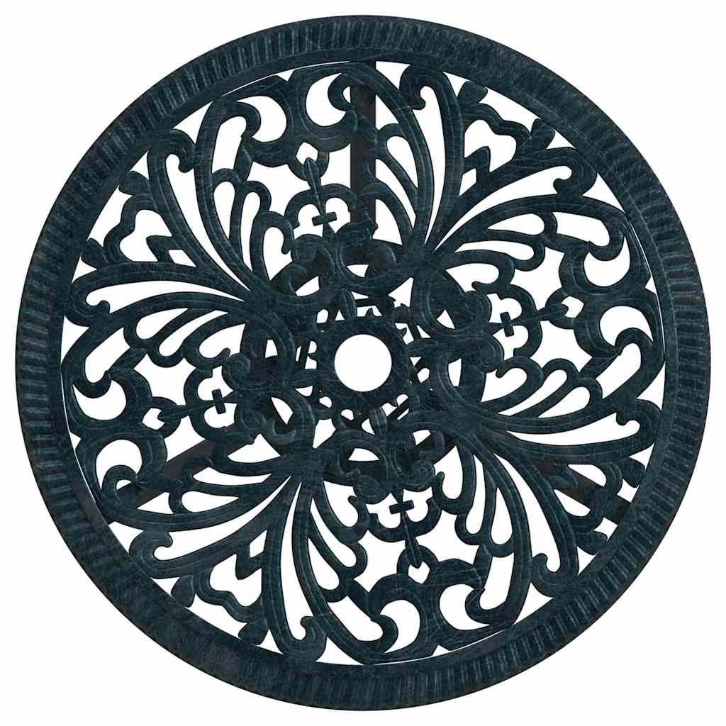 Set Bistro da Giardino 3 pcs Verde Alluminio