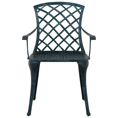 Sedia da Giardino Verde 61 x 60.5 x 93cm Alluminio - homemem39