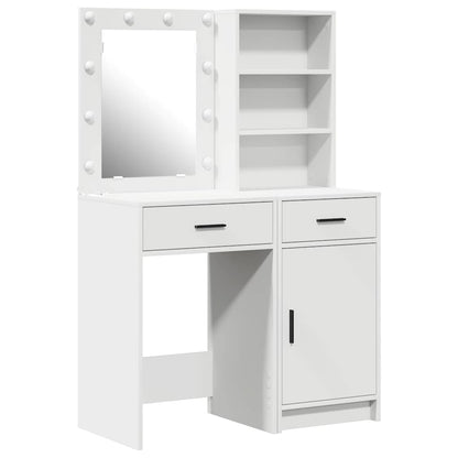 Set da tavolo da trucco con LED 2 pz