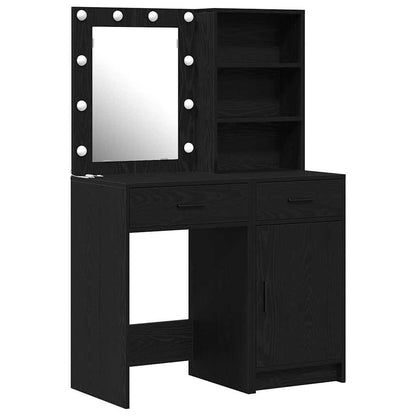 Set da tavolo da trucco con LED 2 pz