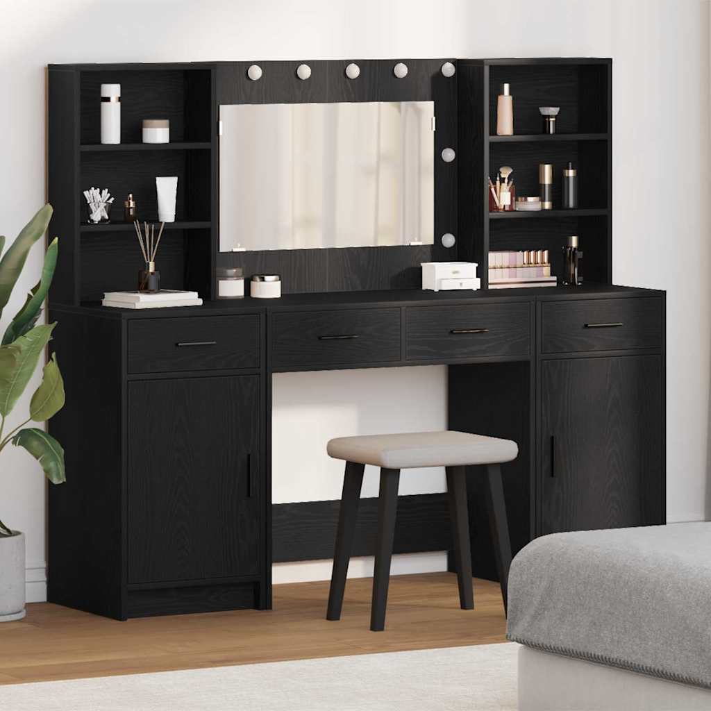 Set da tavolo da trucco con LED 3 pz