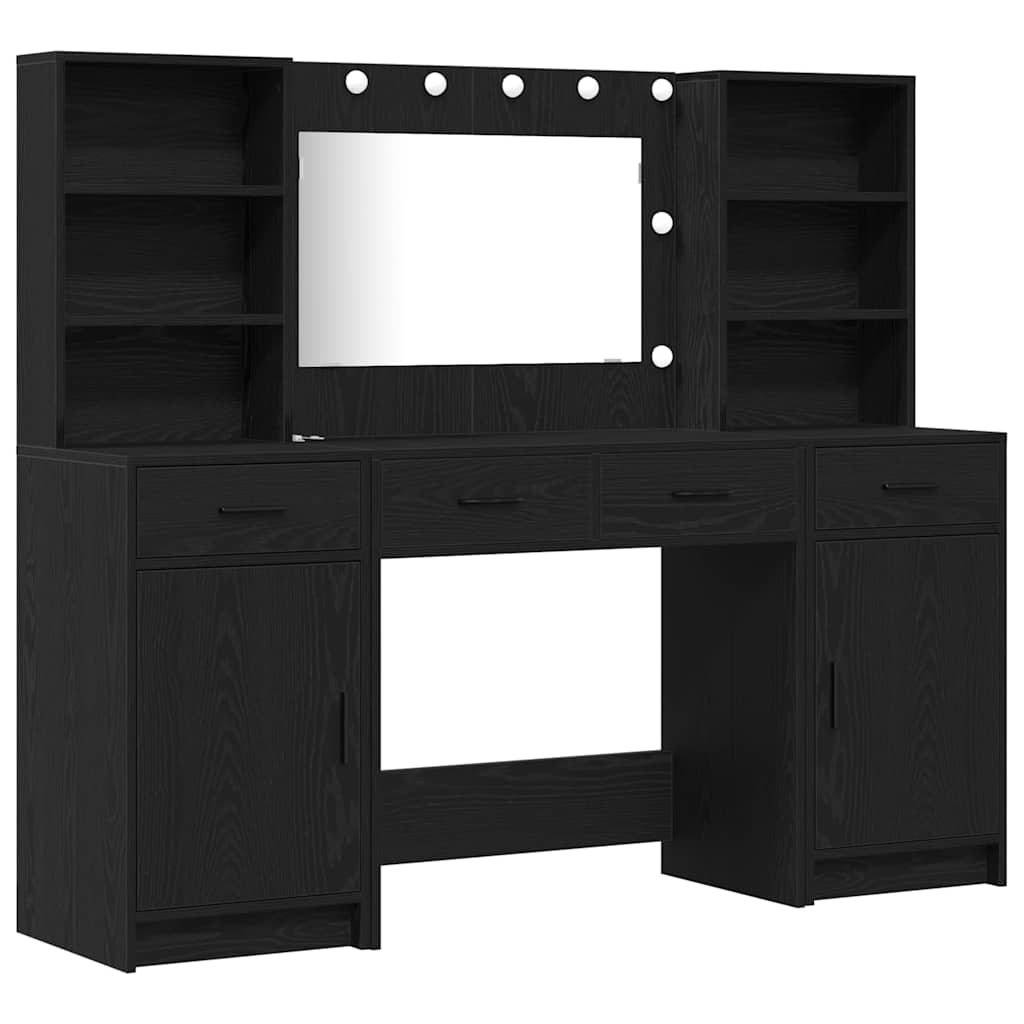 Set da tavolo da trucco con LED 3 pz