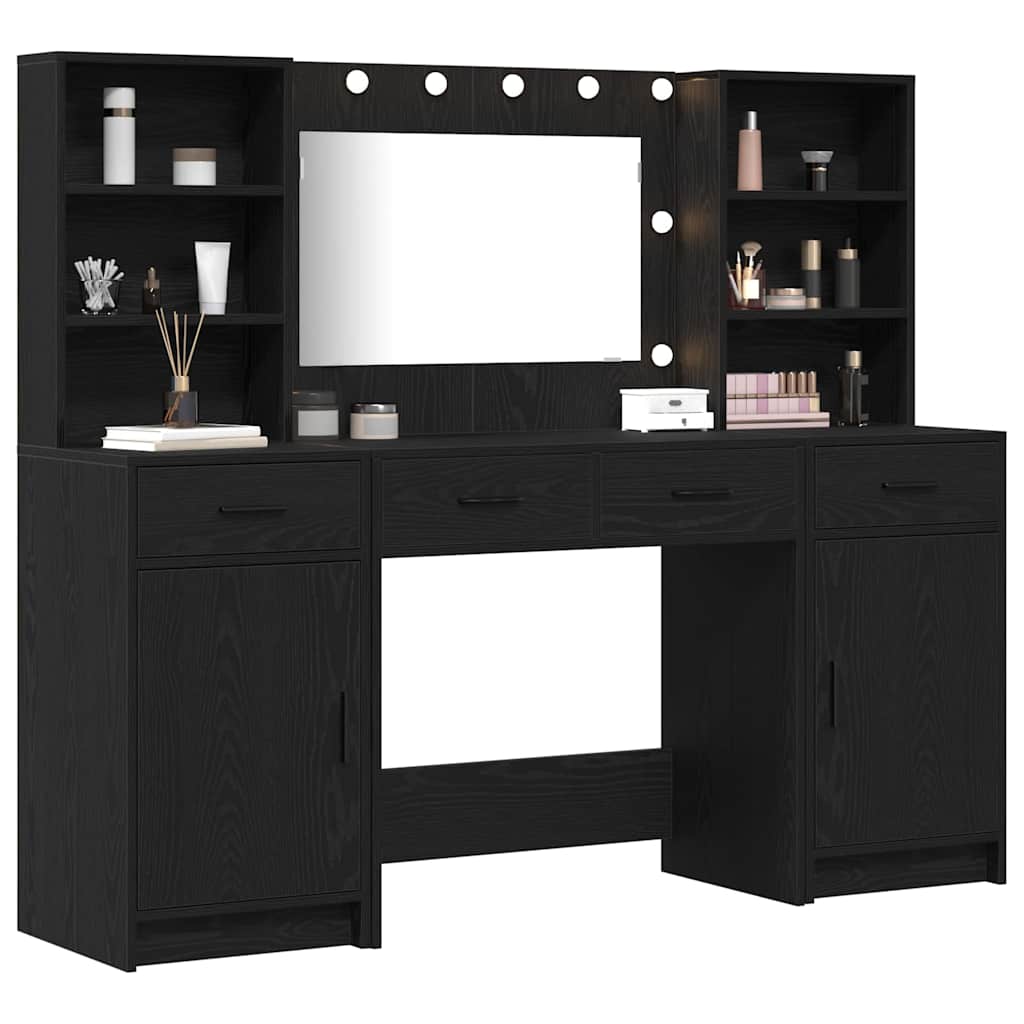 Set da tavolo da trucco con LED 3 pz
