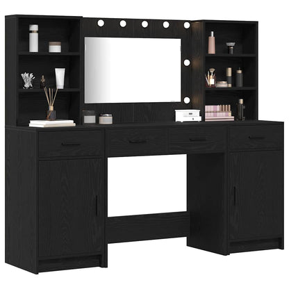 Set da tavolo da trucco con LED 3 pz
