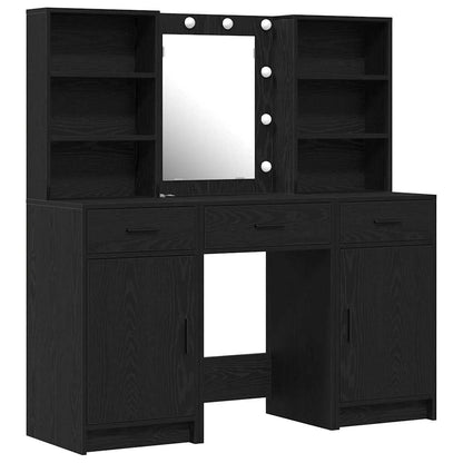 Set da tavolo da trucco con LED 3 pz