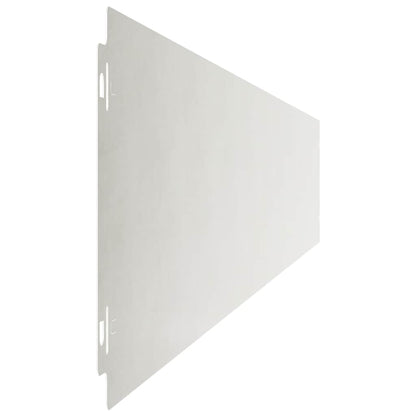 Bordure per Prato 30 pz 15x103 cm Acciaio Inossidabile | homemem39