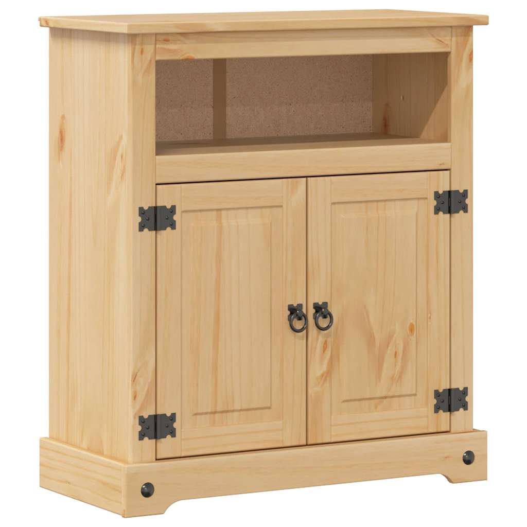 Set Mobili da Bagno 3 pz Corona in Legno Massello di Pino | homemem39