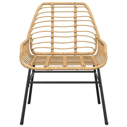 Set da Pranzo da Giardino 5pz Polyrattan Vetro | homemem39