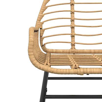 Set da Pranzo da Giardino 5pz Polyrattan Vetro | homemem39