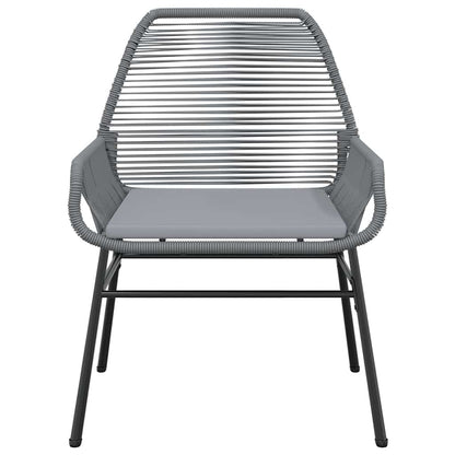 Set da Pranzo da Giardino 5 pz con Cuscini Polyrattan Vetro | homemem39