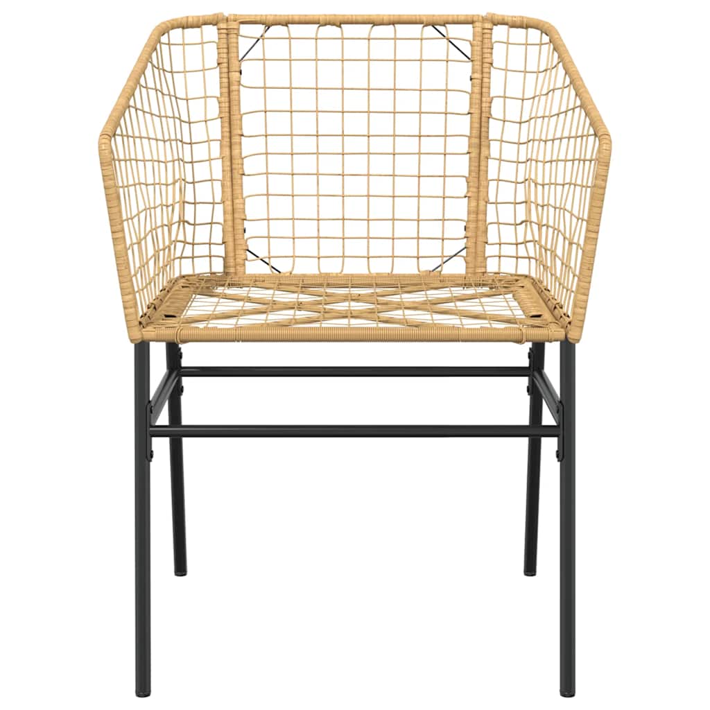 Set da Pranzo da Giardino 5pz Polyrattan Vetro | homemem39