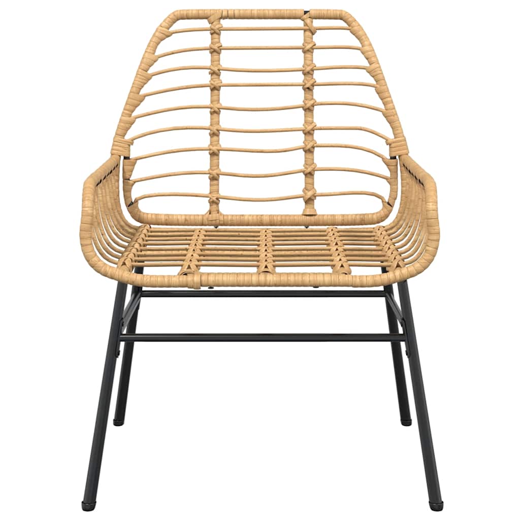 Set da Pranzo da Giardino 5pz Polyrattan Vetro | homemem39