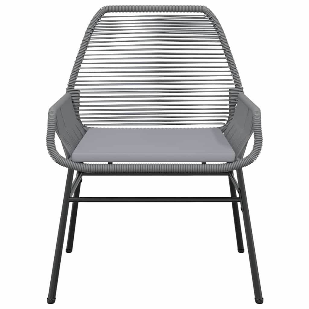 Set da Pranzo da Giardino 5 pz con Cuscini Polyrattan Vetro | homemem39
