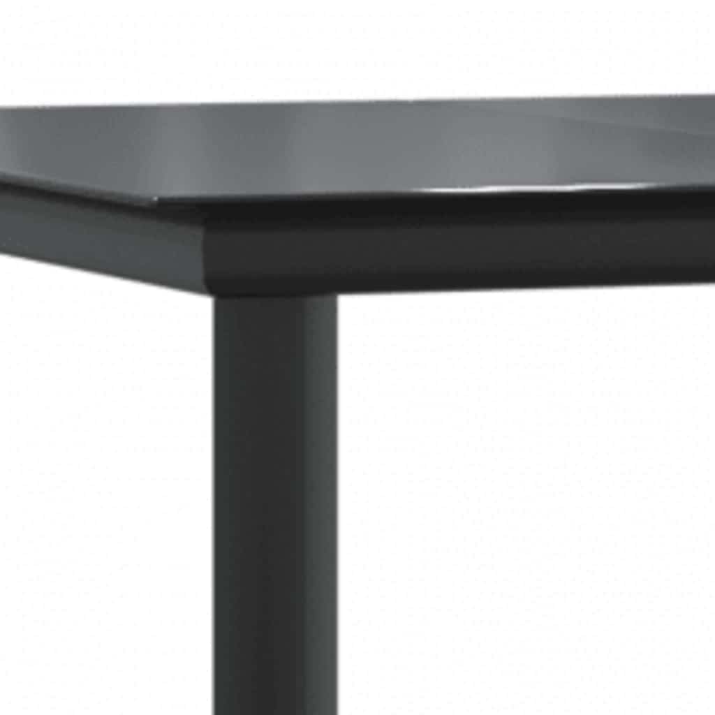 Set da Pranzo da Giardino 5 pz con Cuscini Polyrattan Vetro | homemem39