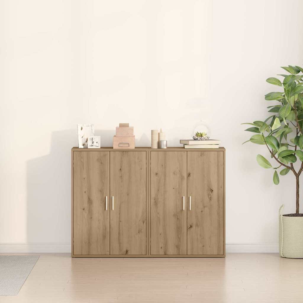 Credenza rovere artigianale 60 x 31 x 84 cm Legno multistrato - homemem39