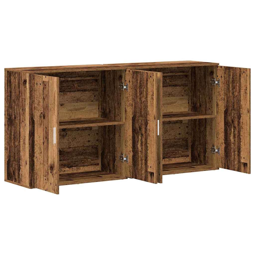 Sideboards 2 pcs Legno vecchio 79 x 38 x 80 cm - homemem39
