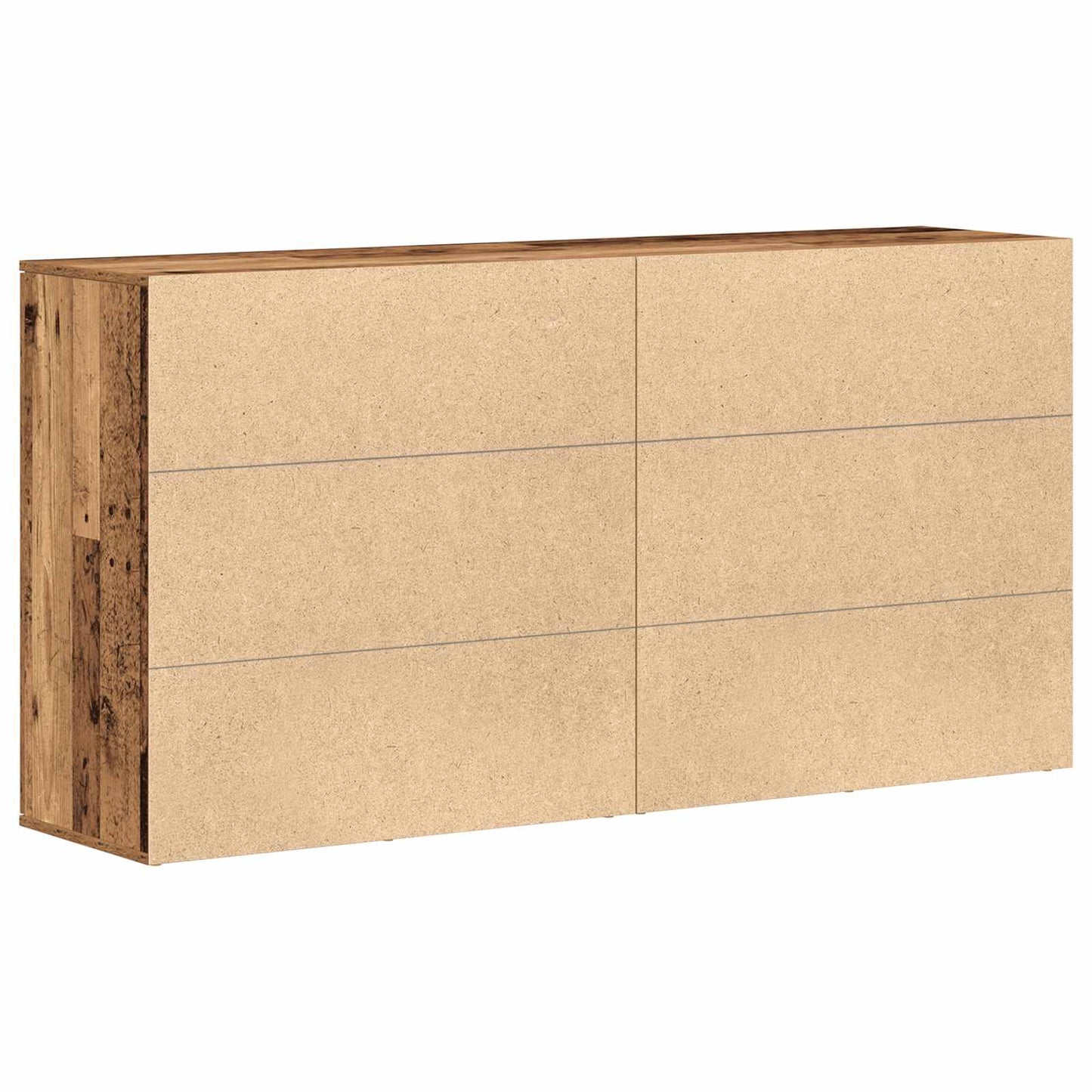 Credenza 2 pcs Legno vecchio 79 x 38 x 80 cm Legno multistrato