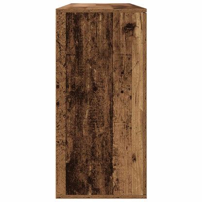 Credenza 2 pcs Legno vecchio 79 x 38 x 80 cm Legno multistrato