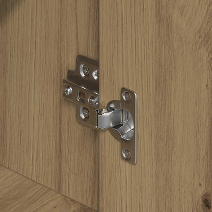 Credenza 2 pcs Rovere artigianale 79 x 38 x 80 cm