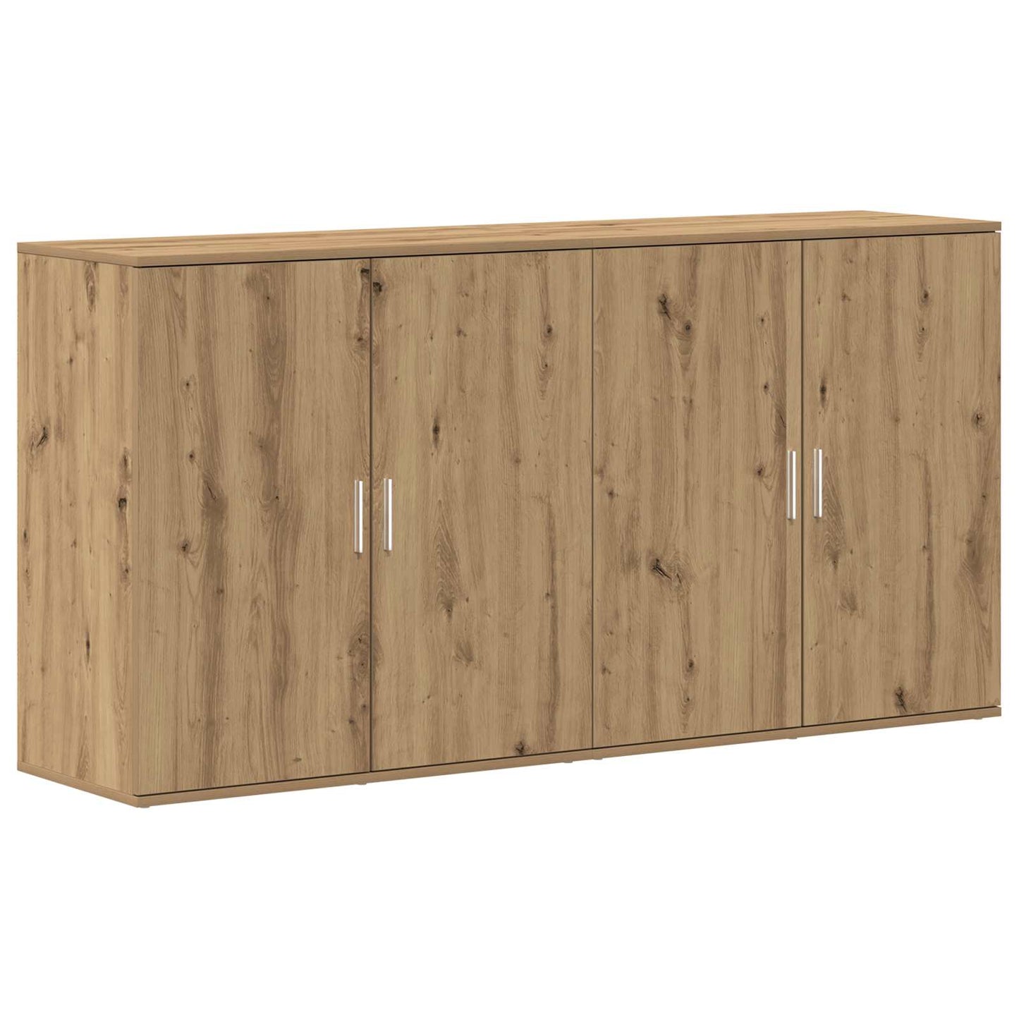 Credenza 2 pcs Rovere artigianale 79 x 38 x 80 cm