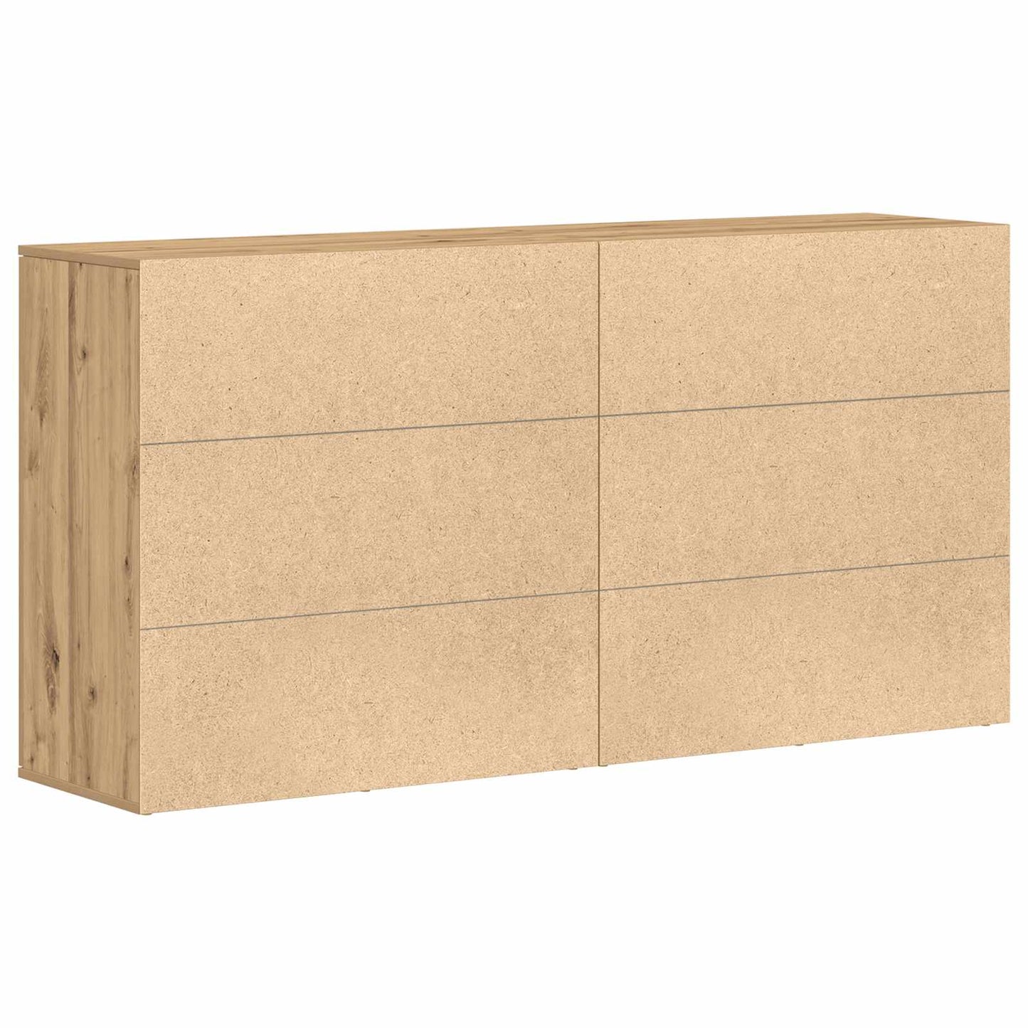 Credenza 2 pcs Rovere artigianale 79 x 38 x 80 cm