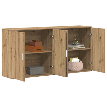 Credenza 2 pcs Rovere artigianale 79 x 38 x 80 cm
