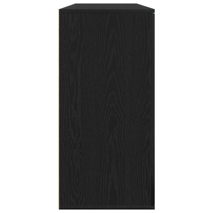Sideboards 2 pcs Rovere nero 79 x 38 x 80 cm Legno multistrato - homemem39