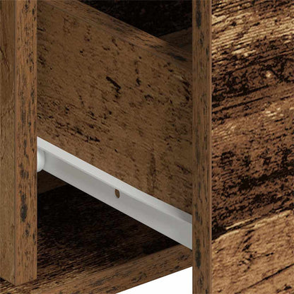 Sideboards con cassetto 2 pcs Legno vecchio 60 x 31 x 84 cm - homemem39