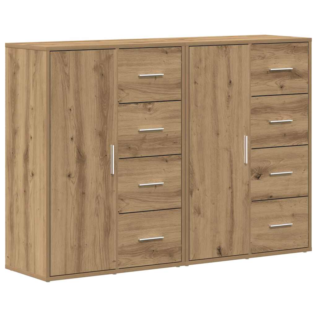 Sideboards 2 pcs rovere artigianale 60 x 31 x 84 cm - homemem39