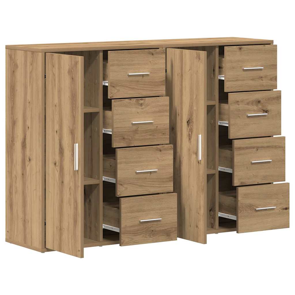 Sideboards 2 pcs rovere artigianale 60 x 31 x 84 cm - homemem39