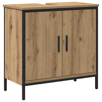Set di mobili per il bagno 2 pz Marrone 60 x 30 x 60 cm | homemem39