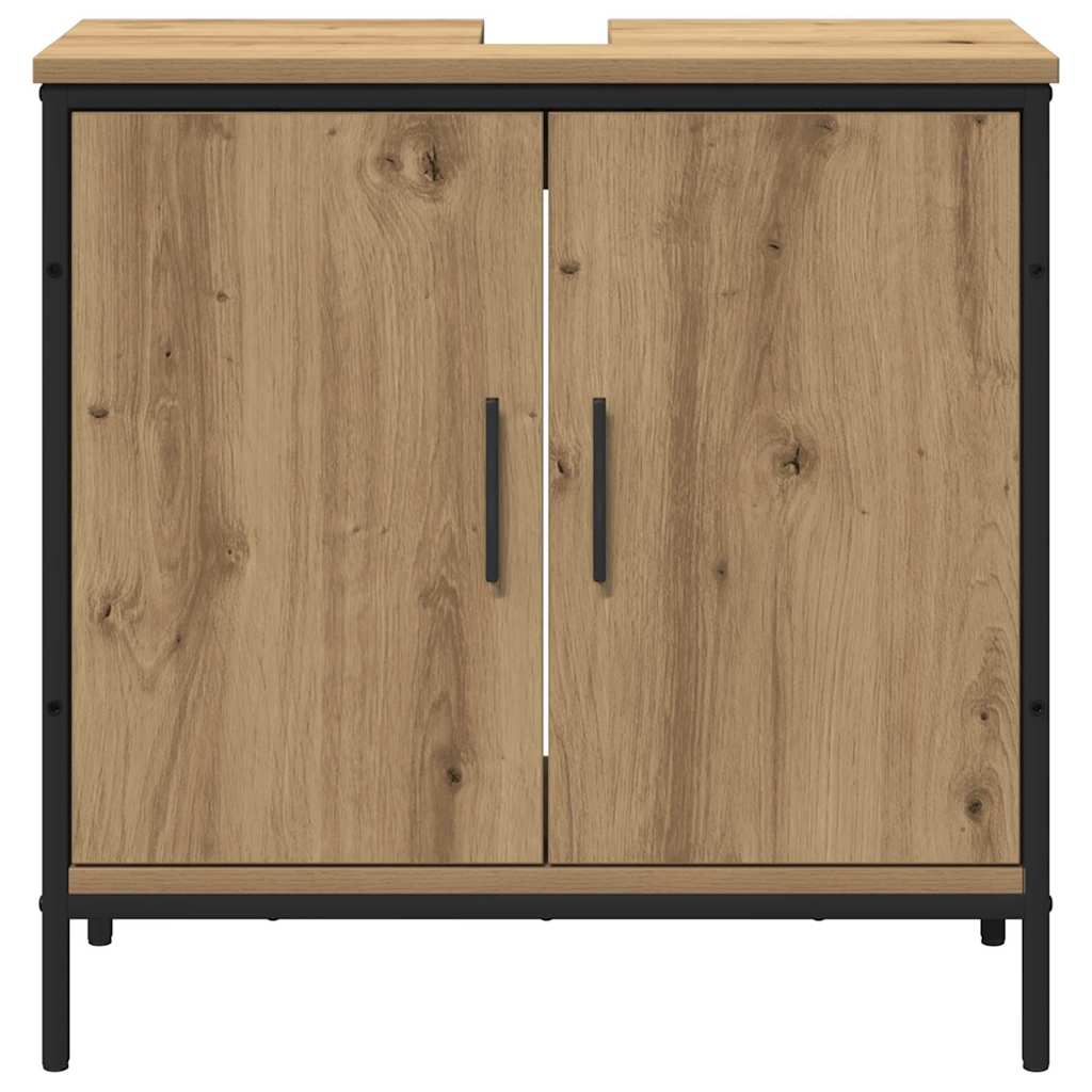 Set di mobili per il bagno 2 pz Marrone 60 x 30 x 60 cm | homemem39