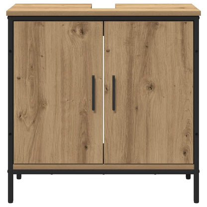 Set di mobili per il bagno 2 pz Marrone 60 x 30 x 60 cm | homemem39