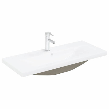 Set di mobili per il bagno 3 pcs Rovere Nero Legno multistrato | homemem39