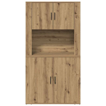 Credenza Rovere artigianale 80 x 33 x 150 cm Legno multistrato | homemem39
